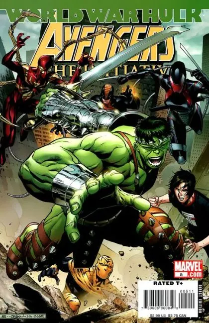 Avengers: The Initiative #5 Jim Cheung Regular comic book cover, 2007