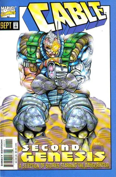 Cable: Second Genesis #1 comic book cover, 1999