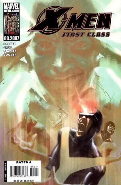 X-Men: First Class, Vol. 2 #3 Eric Nguyen Regular comic book cover, 2007