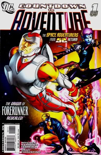 Countdown To Adventure #1 comic book cover, 2007