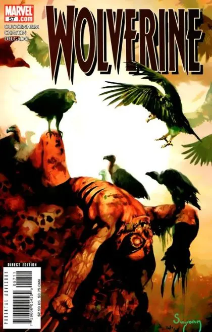 Wolverine, Vol. 3 #57 Direct Edition comic book cover, 2007