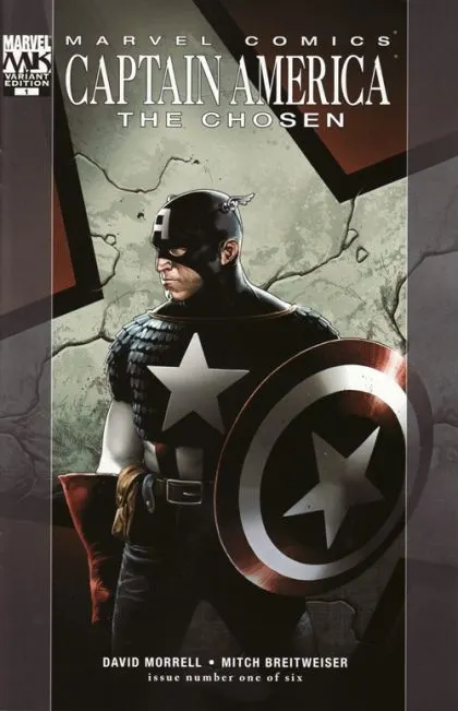 Captain America: The Chosen #1 Variant Cover comic book cover, 2007