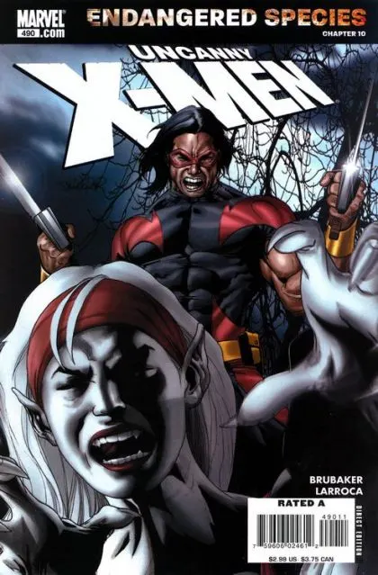 Uncanny X-Men, Vol. 1 #490 Salvador Larroca Regular comic book cover, 2007