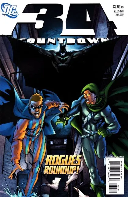 Countdown #34 comic book cover, 2007