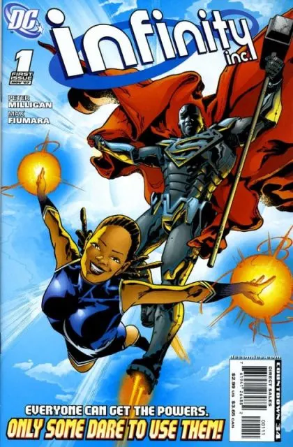 Infinity Inc., Vol. 2 #1 comic book cover, 2007