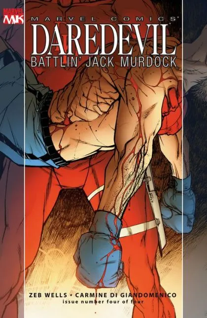 Daredevil: Battlin' Jack Murdock #4 comic book cover, 2007