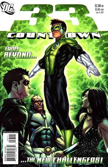 Countdown #33 comic book cover, 2007