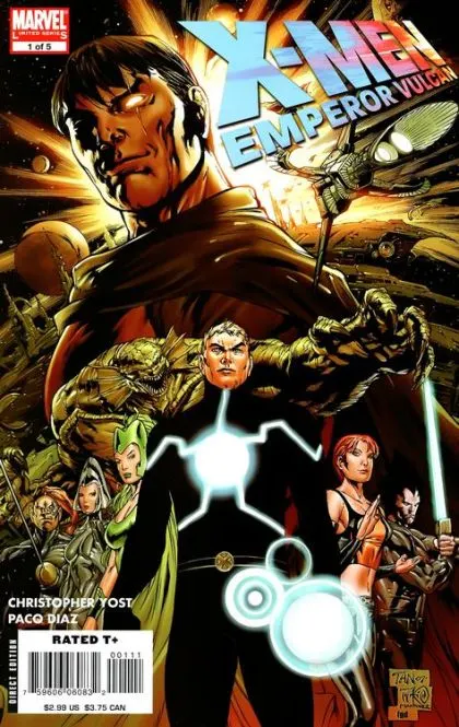 X-Men: Emperor Vulcan #1 Billy Tan Regular comic book cover, 2007