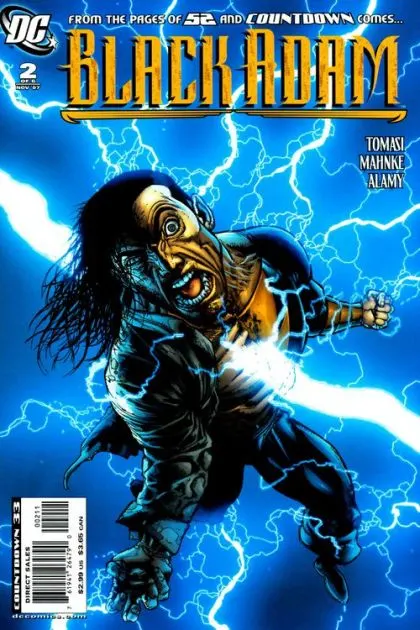 Black Adam: The Dark Age #2 comic book cover, 2007