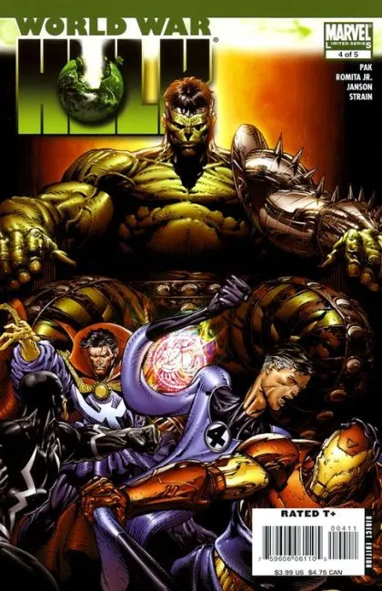 World War Hulk #4 comic book cover, 2007
