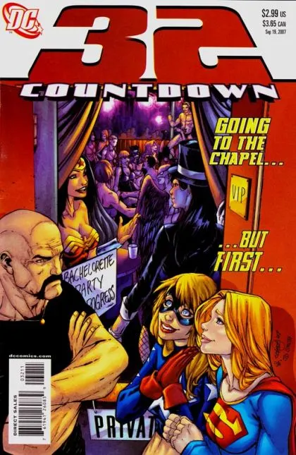 Countdown #32 comic book cover, 2007