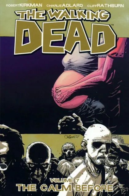 The Walking Dead TP #7 comic book cover, 2007