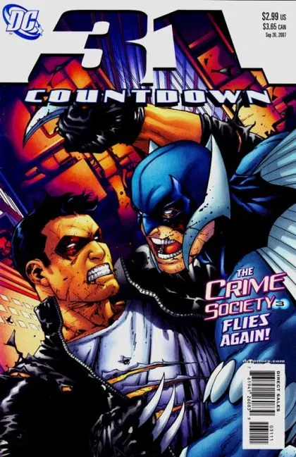 Countdown #31 comic book cover, 2007