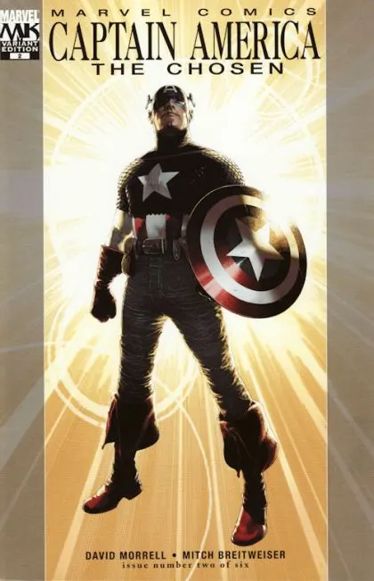 Captain America: The Chosen #2 Variant Cover comic book cover, 2007