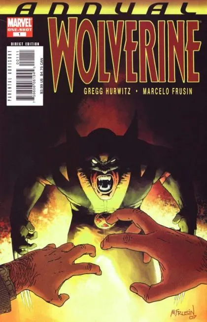 Wolverine, Vol. 3 Annual #1 Marcelo Frusin Regular comic book cover, 2007