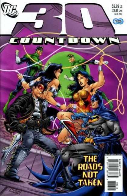 Countdown #30 comic book cover, 2007