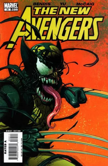 New Avengers, Vol. 1 #35 Leinil Francis Yu Regular comic book cover, 2007