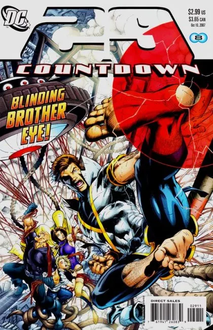 Countdown #29 comic book cover, 2007