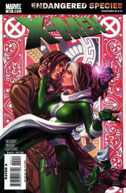X-Men, Vol. 1 #204 Mike Choi Regular comic book cover, 2007
