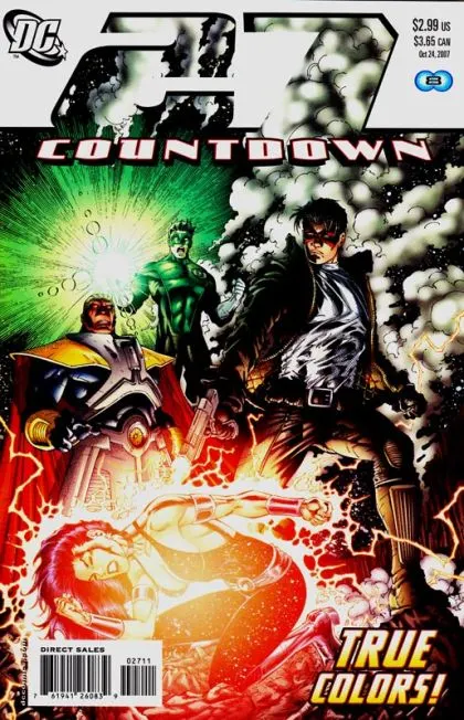 Countdown #27 comic book cover, 2007