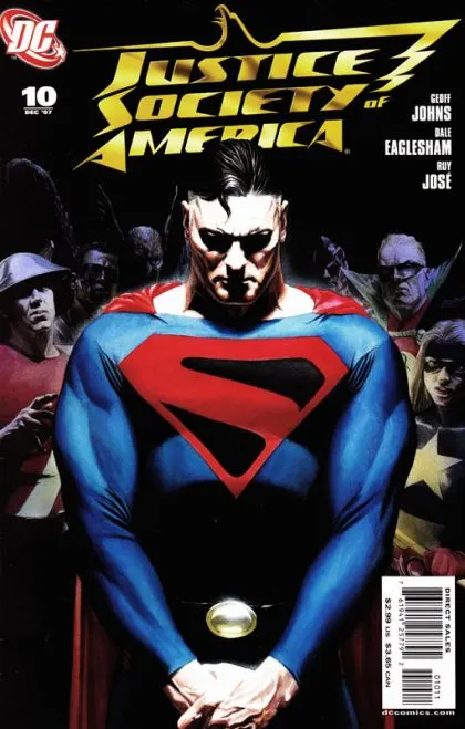 Justice Society of America, Vol. 3 #10 Alex Ross Regular comic book cover, 2007