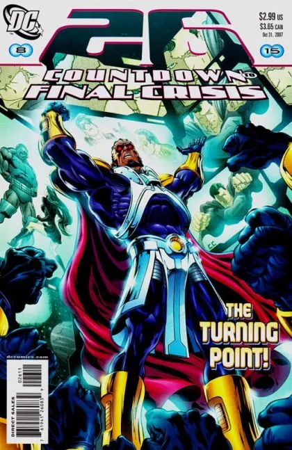 Countdown #26 comic book cover, 2007