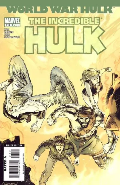 The Incredible Hulk, Vol. 2 #111 Direct Edition comic book cover, 2007