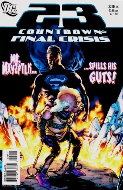 Countdown #23 comic book cover, 2008