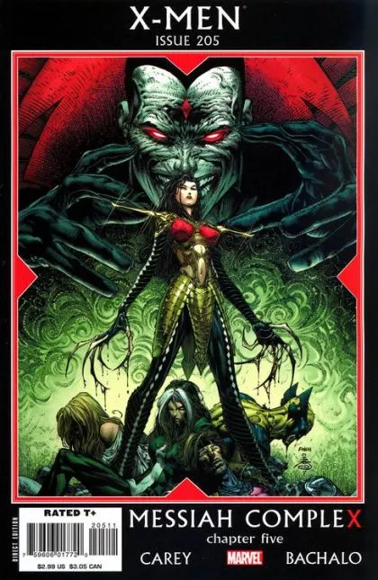 X-Men, Vol. 1 #205 David Finch Regular comic book cover, 2008