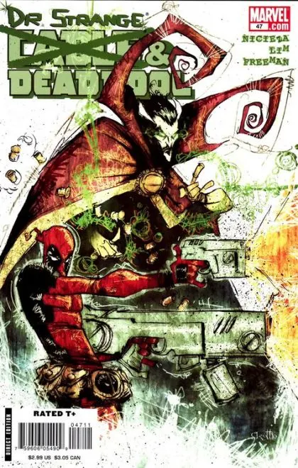 Cable & Deadpool #47 Direct Edition comic book cover, 2008