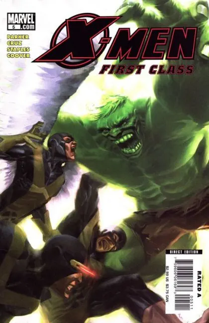 X-Men: First Class, Vol. 2 #5 comic book cover, 2007