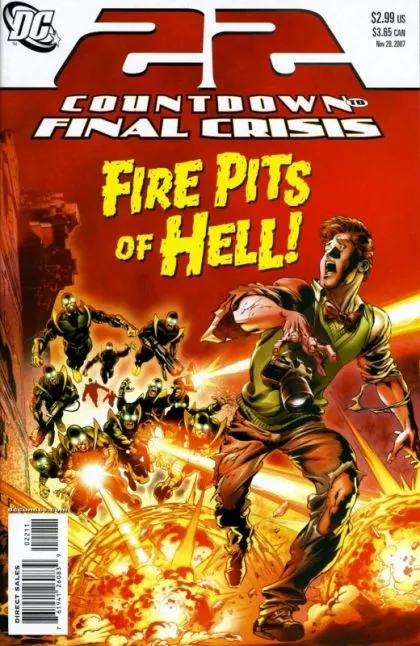 Countdown #22 comic book cover, 2008