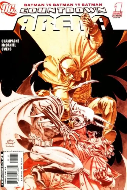 Countdown: Arena #1 comic book cover, 2008