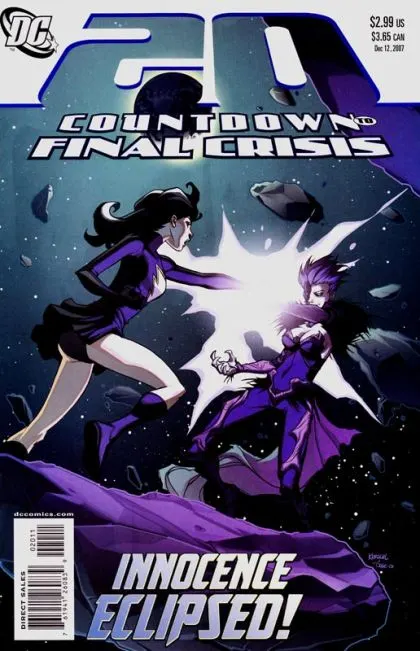 Countdown #20 comic book cover, 2008