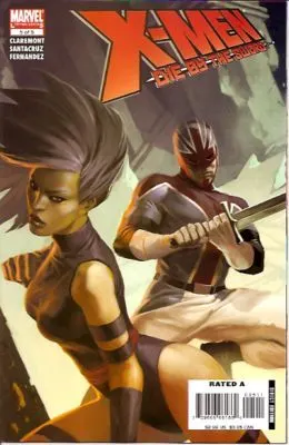 X-Men: Die by the Sword #5 comic book cover, 2008