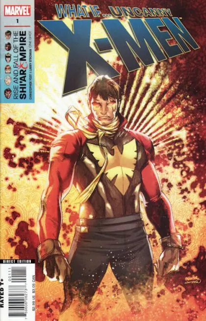 What If? X-Men - Rise and Fall of the Shi'ar Empire #1 comic book cover, 2008