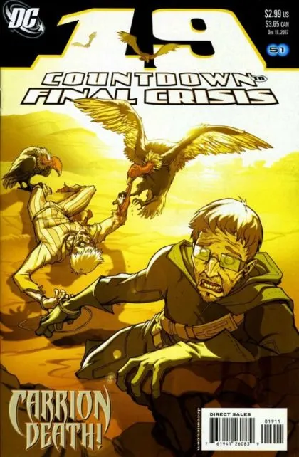 Countdown #19 comic book cover, 2008