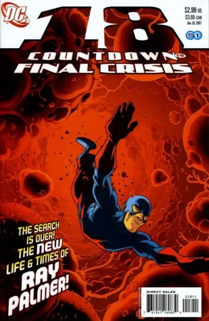 Countdown #18 comic book cover, 2008