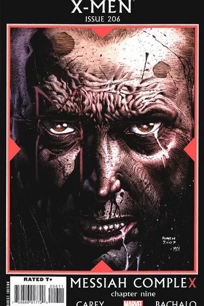 X-Men, Vol. 1 #206 David Finch Regular comic book cover, 2008
