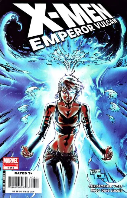X-Men: Emperor Vulcan #4 Billy Tan Regular comic book cover, 2008