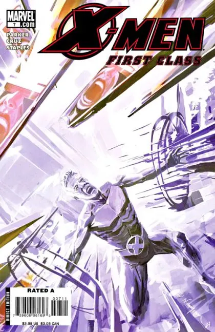X-Men: First Class, Vol. 2 #7 Eric Nguyen Regular comic book cover, 2008