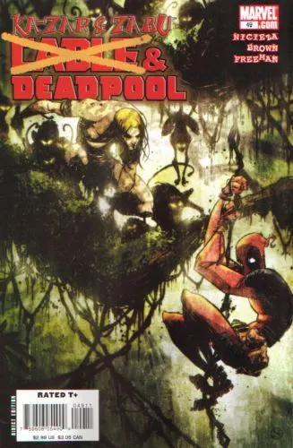 Cable & Deadpool #49 Direct Edition comic book cover, 2008