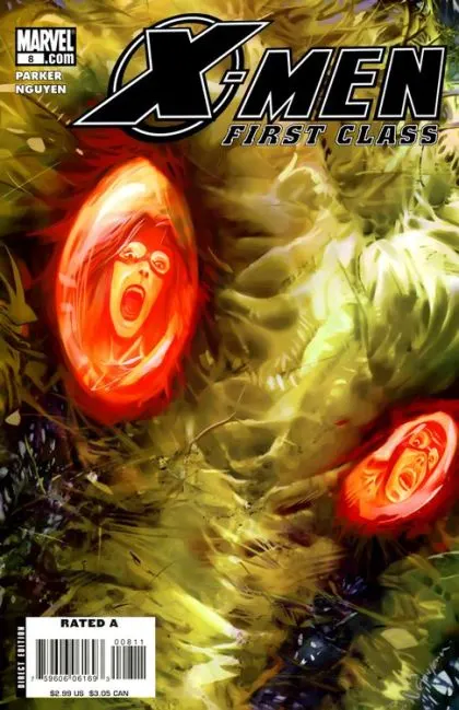 X-Men: First Class, Vol. 2 #8 Eric Nguyen Regular comic book cover, 2008