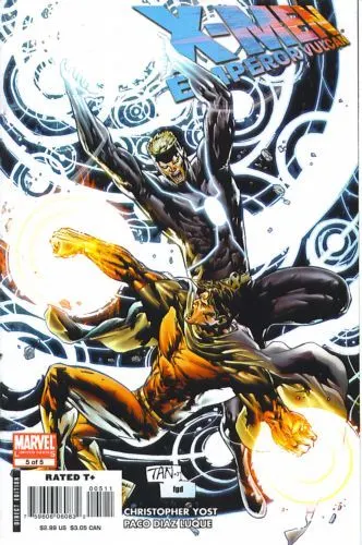 X-Men: Emperor Vulcan #5 Billy Tan Regular comic book cover, 2008