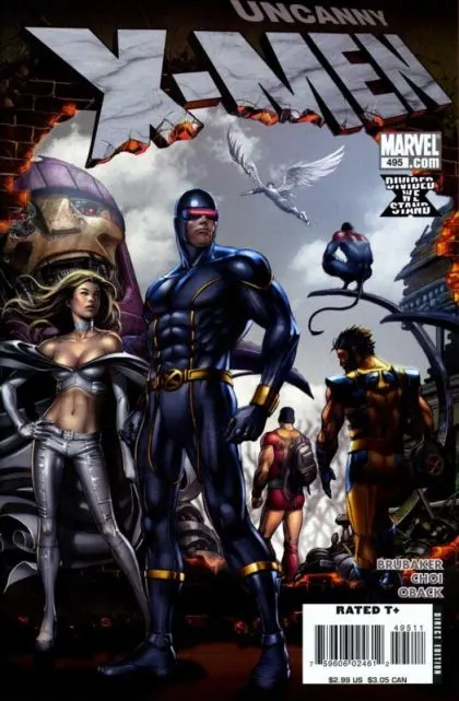 Uncanny X-Men, Vol. 1 #495 Mike Choi Regular comic book cover, 2008