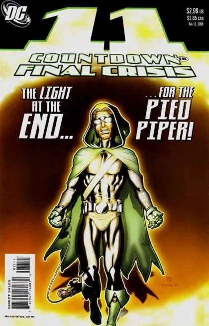 Countdown #11 comic book cover, 2008