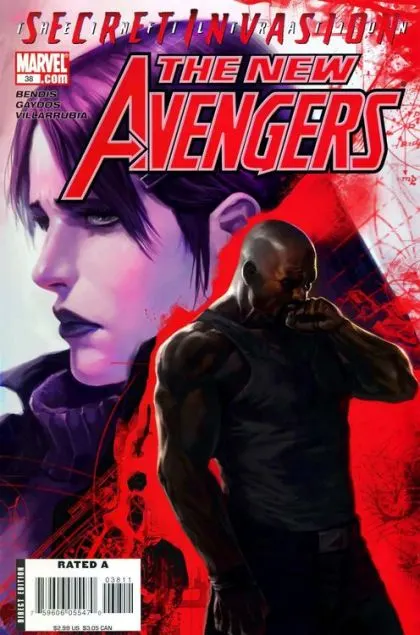 New Avengers, Vol. 1 #38 Marko Djurdjević Regular comic book cover, 2008