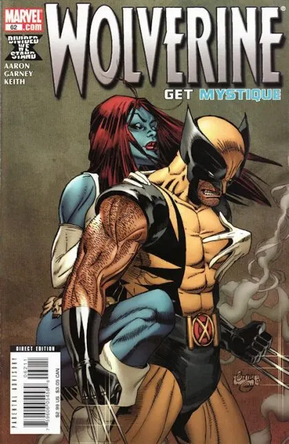 Wolverine, Vol. 3 #62 Direct Edition comic book cover, 2008