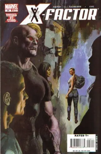 X-Factor, Vol. 3 #28 Glenn Fabry Regular comic book cover, 2008