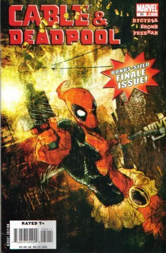 Cable & Deadpool #50 Skottie Young Regular comic book cover, 2008